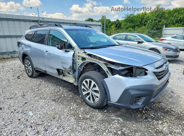 4S4BTACC3L3240458 2020 SUBARU OUTBACK Silver Front right