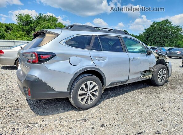4S4BTACC3L3240458 2020 SUBARU OUTBACK Silver Rear right
