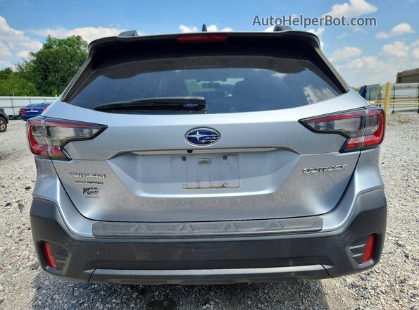 4S4BTACC3L3240458 2020 SUBARU OUTBACK Silver Rear view