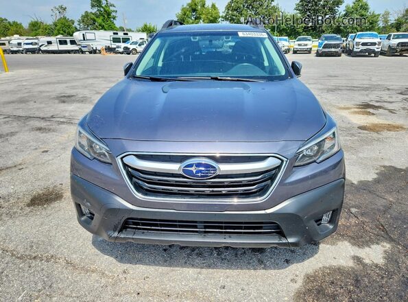 4S4BTACC3L3248253 2020 SUBARU OUTBACK Gray Front view