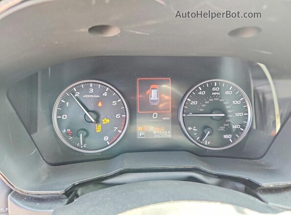 4S4BTACC3L3248253 2020 SUBARU OUTBACK Gray Instrument cluster view