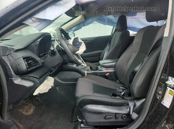 4S4BTACC3R3285246 2024 SUBARU OUTBACK Black Widok wnętrza z przodu