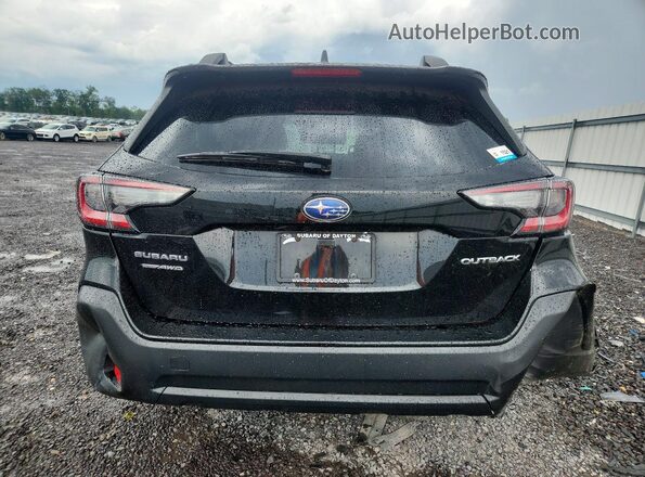 4S4BTACC3R3285246 2024 SUBARU OUTBACK Black Widok z tyłu