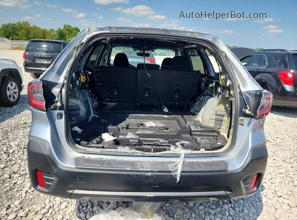 4S4BTACC4L3157458 2020 SUBARU OUTBACK Silver Հետևի տեսք