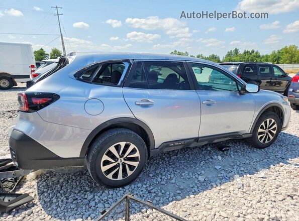 4S4BTACC4L3157458 2020 SUBARU OUTBACK Silver Հետևի աջ