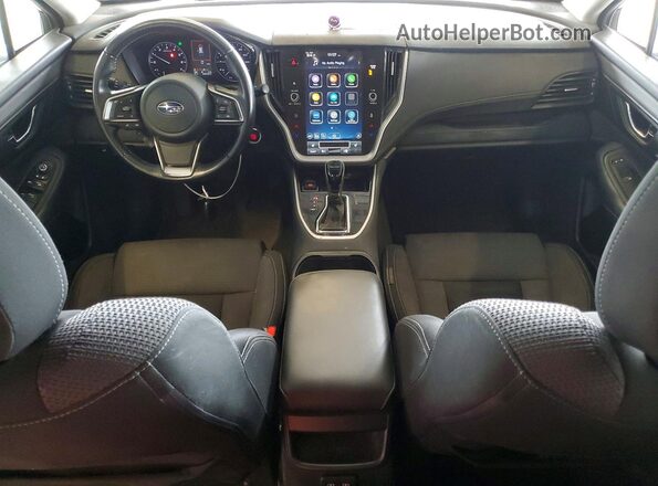 4S4BTACC4L3190492 2020 SUBARU OUTBACK Красный Вид панели приборов