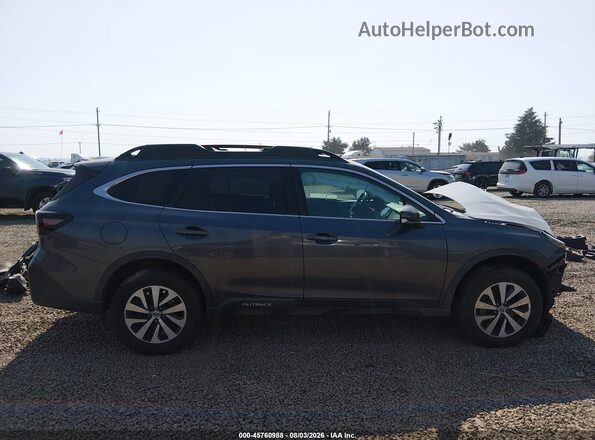 4S4BTACC4L3195479 2020 SUBARU OUTBACK Gray Սալոնի հետևի տեսք