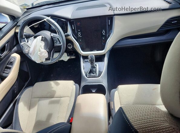4S4BTACC5L3116501 2020 SUBARU OUTBACK Tan Widok deski rozdzielczej