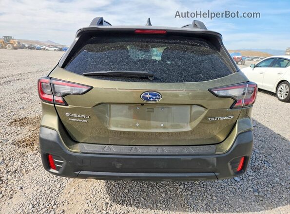 4S4BTACC5L3223063 2020 SUBARU OUTBACK Зеленый Вид сзади