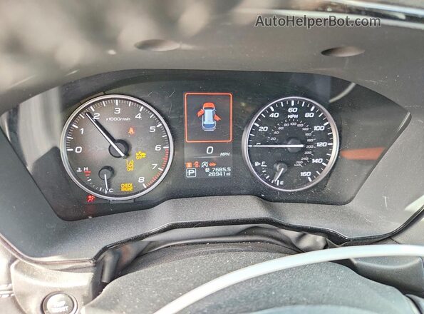 4S4BTACC5L3223063 2020 SUBARU OUTBACK Зеленый Вид щитка приборов