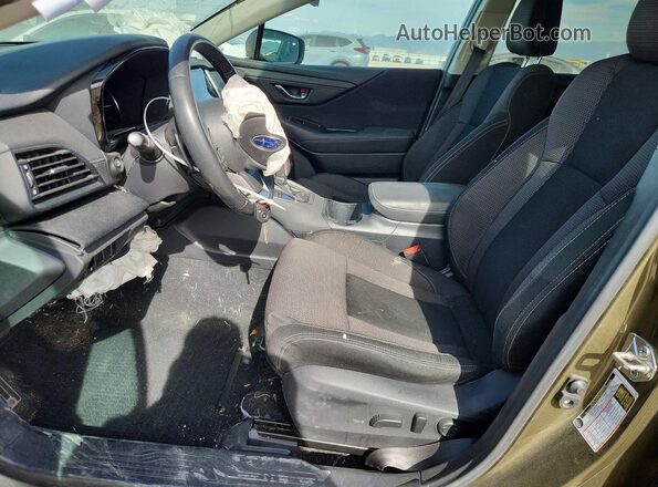 4S4BTACC5L3223063 2020 SUBARU OUTBACK Зеленый Вид салона спереди
