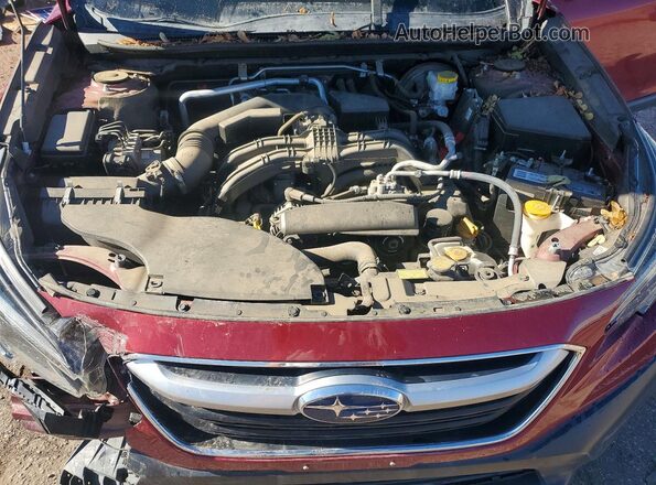 4S4BTACC5M3104320 2021 SUBARU OUTBACK Red Սալոնի հետևի տեսք