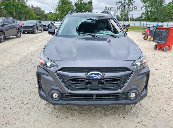 4S4BTACC5S3101785 2025 SUBARU OUTBACK Gray Front view