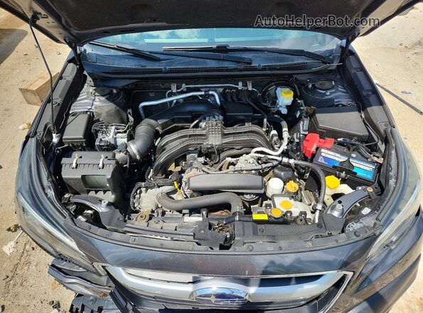 4S4BTACC6L3100288 2020 SUBARU OUTBACK Gray Вид підкапотного простору