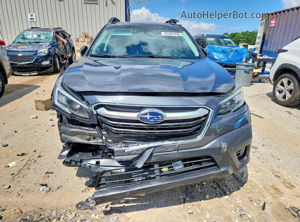 4S4BTACC6L3100288 2020 SUBARU OUTBACK Gray Вид спереду