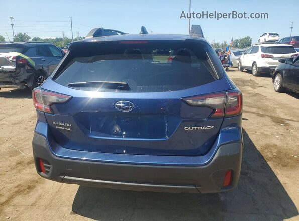 4S4BTACC6N3240652 2022 SUBARU OUTBACK Blue Vista trasera