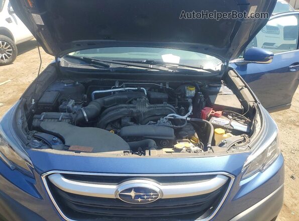 4S4BTACC6N3240652 2022 SUBARU OUTBACK Blue Vista del compartimento del motor