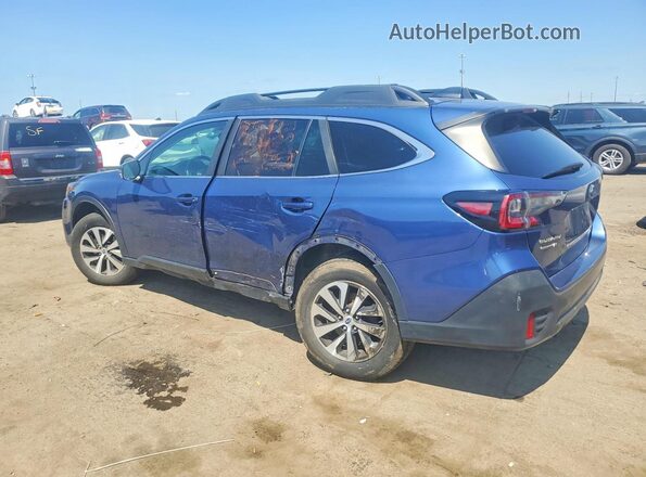4S4BTACC6N3240652 2022 SUBARU OUTBACK Blue Trasero izquierdo