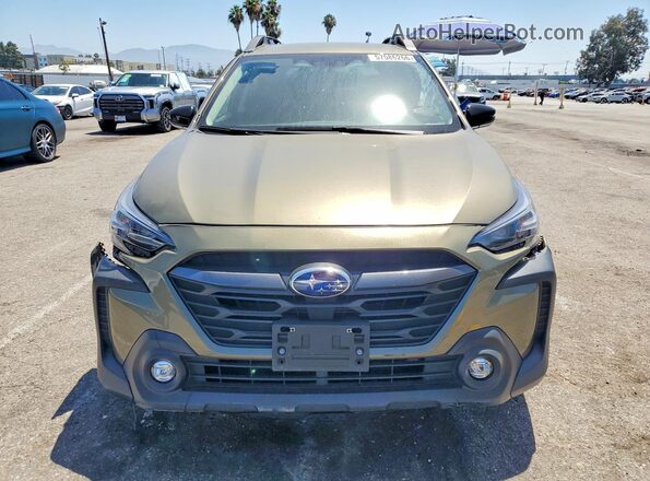 4S4BTACC6S3176916 2025 SUBARU OUTBACK Green Front view