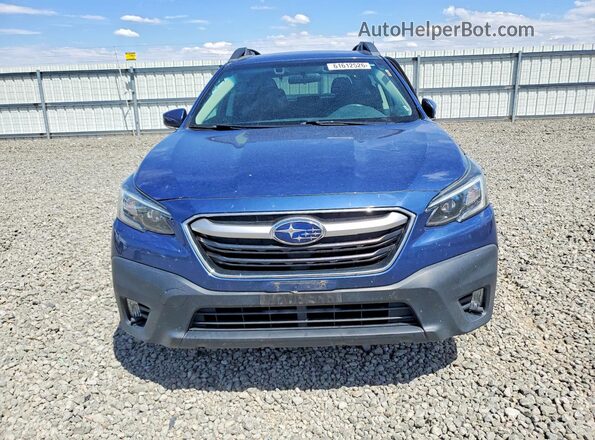 4S4BTACC7L3232590 2020 SUBARU OUTBACK Blue Դիմացի տեսք