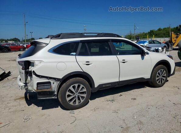 4S4BTACC8L3266232 2020 SUBARU OUTBACK Белый Задняя правая четверть