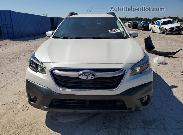 4S4BTACC8L3266232 2020 SUBARU OUTBACK Белый Вид спереди