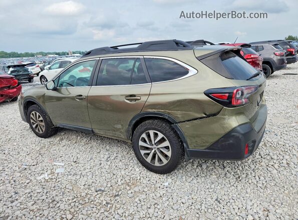 4S4BTACC9L3200708 2020 SUBARU OUTBACK Зеленый Задняя левая четверть