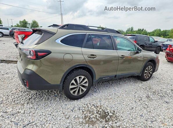 4S4BTACC9L3200708 2020 SUBARU OUTBACK Зеленый Задняя правая четверть