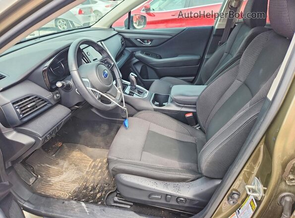 4S4BTACC9L3200708 2020 SUBARU OUTBACK Зеленый Вид салона спереди