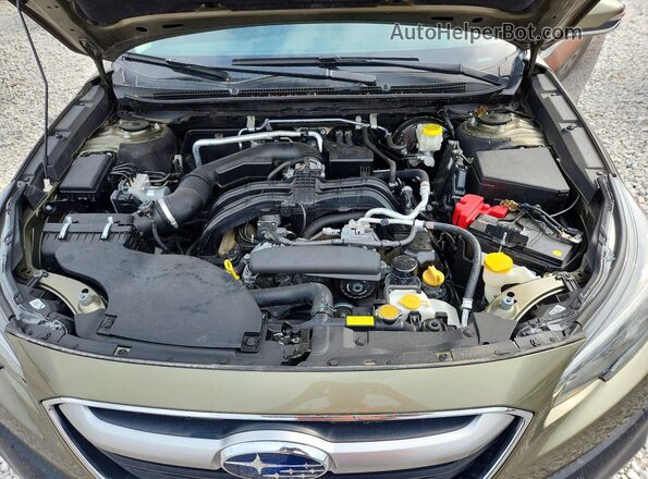 4S4BTACC9L3200708 2020 SUBARU OUTBACK Зеленый Вид подкапотного пространства