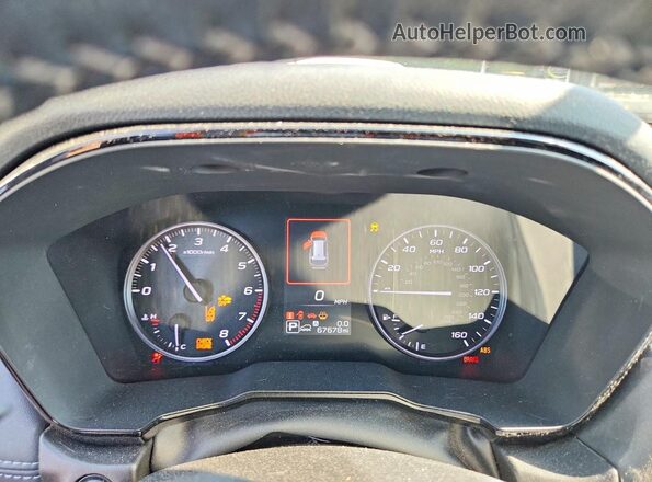 4S4BTACC9L3258477 2020 SUBARU OUTBACK Gray Вид щитка приладів