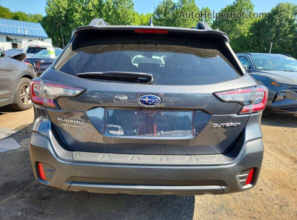 4S4BTACC9L3258477 2020 SUBARU OUTBACK Gray Вид ззаду