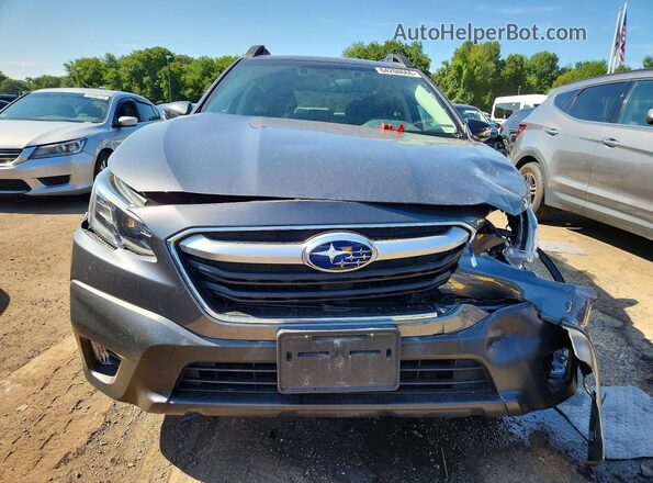 4S4BTACC9L3258477 2020 SUBARU OUTBACK Gray Вид спереду
