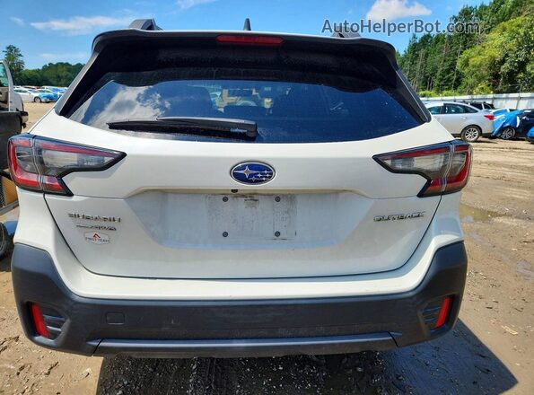 4S4BTACC9N3101938 2022 SUBARU OUTBACK White Widok z tyłu