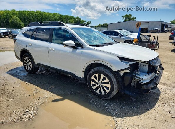 4S4BTACC9N3101938 2022 SUBARU OUTBACK White Przód prawy