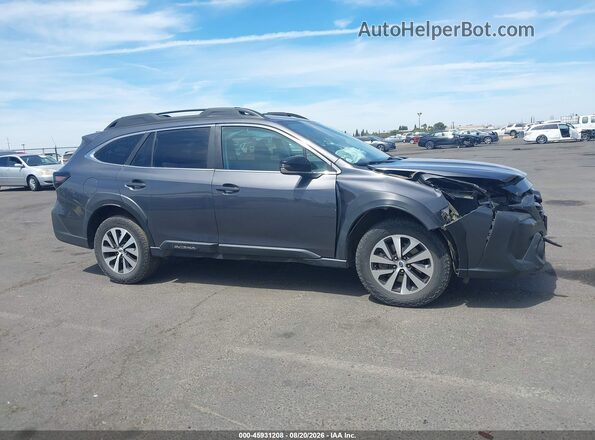 4S4BTACC9P3214209 2023 SUBARU OUTBACK Gray Вид задньої частини салону