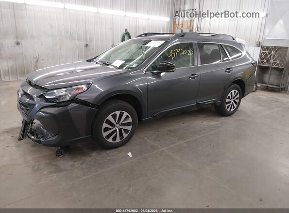 4S4BTACC9R3252820 2024 SUBARU OUTBACK Серый Передняя левая четверть
