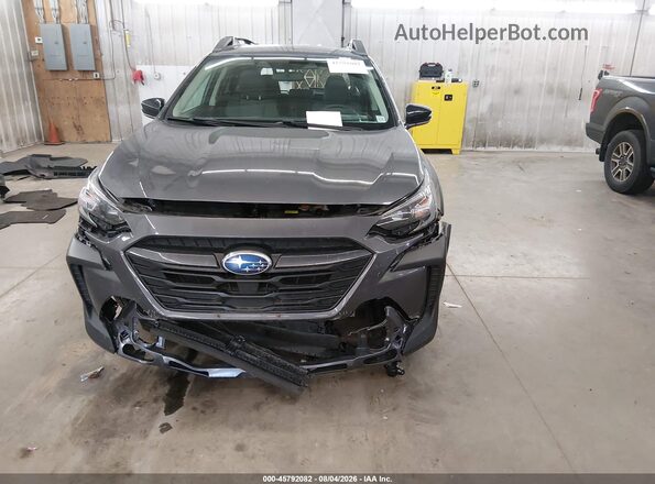 4S4BTACC9R3252820 2024 SUBARU OUTBACK Серый Вид задней части салона