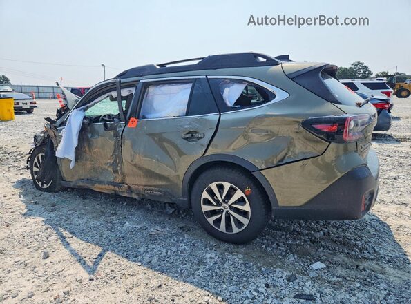 4S4BTADC0N3192127 2022 SUBARU OUTBACK Green Rear left