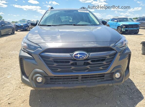 4S4BTADC0R3164057 2024 SUBARU OUTBACK Угольный Вид спереди