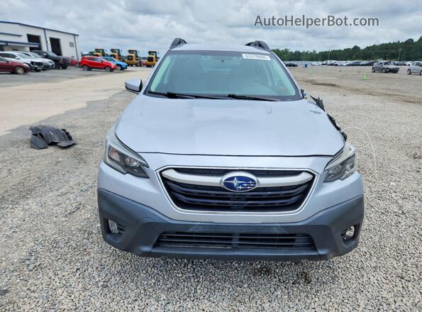 4S4BTADC1M3173990 2021 SUBARU OUTBACK Silver Вид спереду