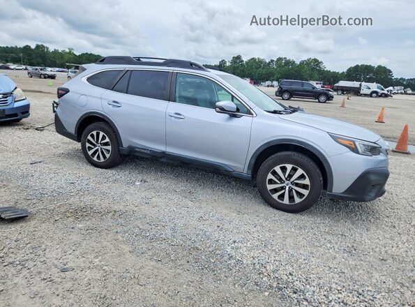 4S4BTADC1M3173990 2021 SUBARU OUTBACK Silver Передня права чверть