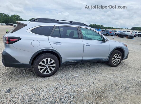 4S4BTADC1M3173990 2021 SUBARU OUTBACK Silver Задня права чверть