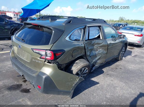 4S4BTADC1R3124974 2024 SUBARU OUTBACK Green Задня права чверть
