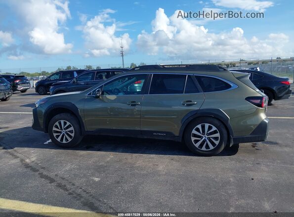 4S4BTADC1R3124974 2024 SUBARU OUTBACK Green Панорамний вид салону 360°