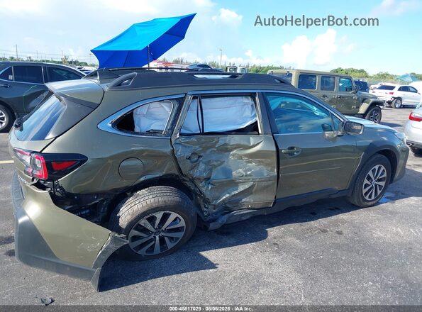 4S4BTADC1R3124974 2024 SUBARU OUTBACK Green Вид спереду