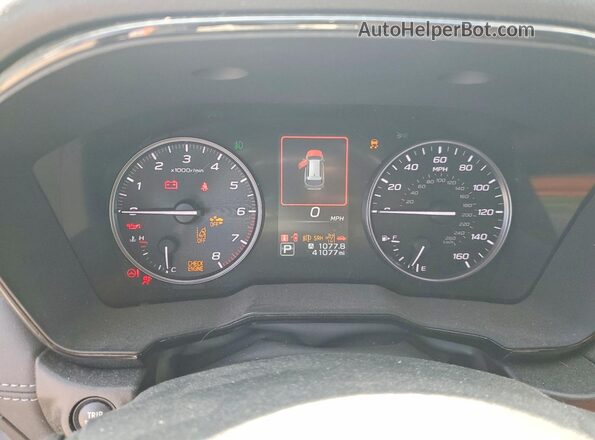 4S4BTADC1S3106142 2025 SUBARU OUTBACK White ხელსაწყოთა პანელის ხედი