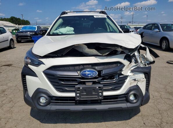 4S4BTADC1S3106142 2025 SUBARU OUTBACK White წინა ხედი