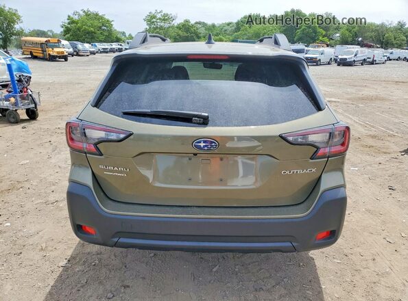 4S4BTADC1S3169015 2025 SUBARU OUTBACK Green Հետևի տեսք
