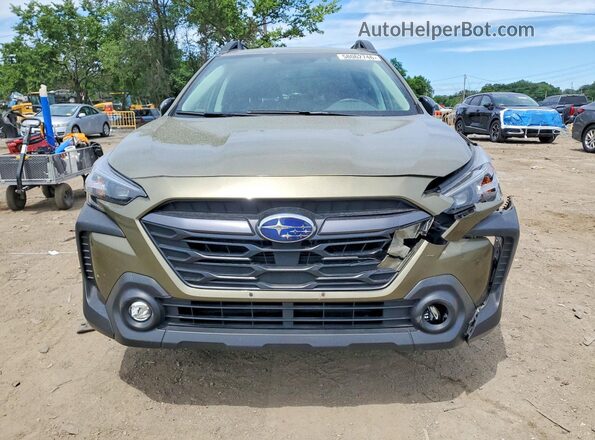 4S4BTADC1S3169015 2025 SUBARU OUTBACK Green Դիմացի տեսք